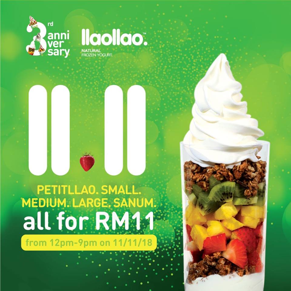 Llaollao menu malaysia