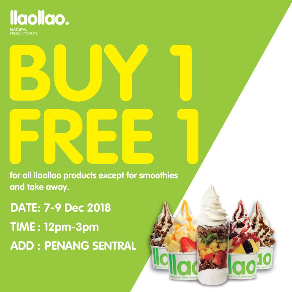 Llaollao menu malaysia