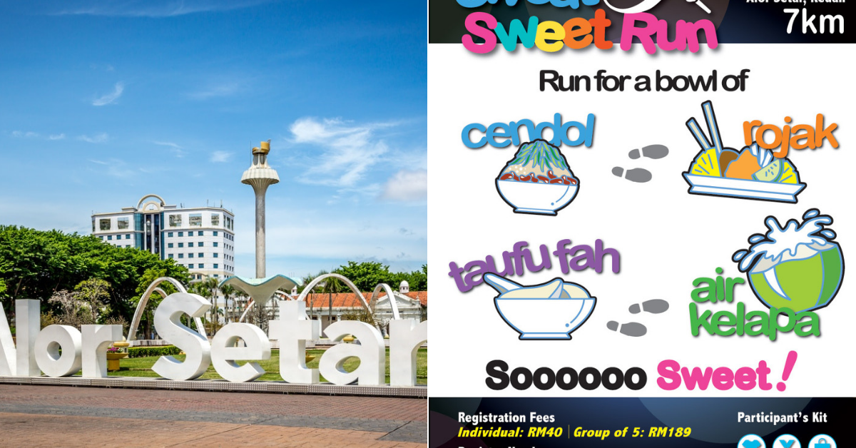 This Fun Run In Kedah Is Truly For Foodie! Foodie