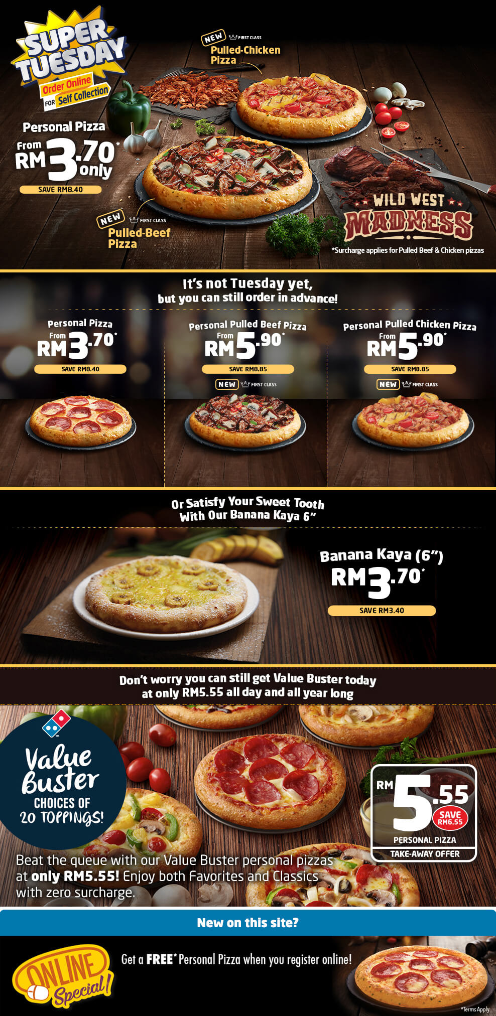 Domino S Pizza Better Offer Of Super Tuesday In 2019 Foodie