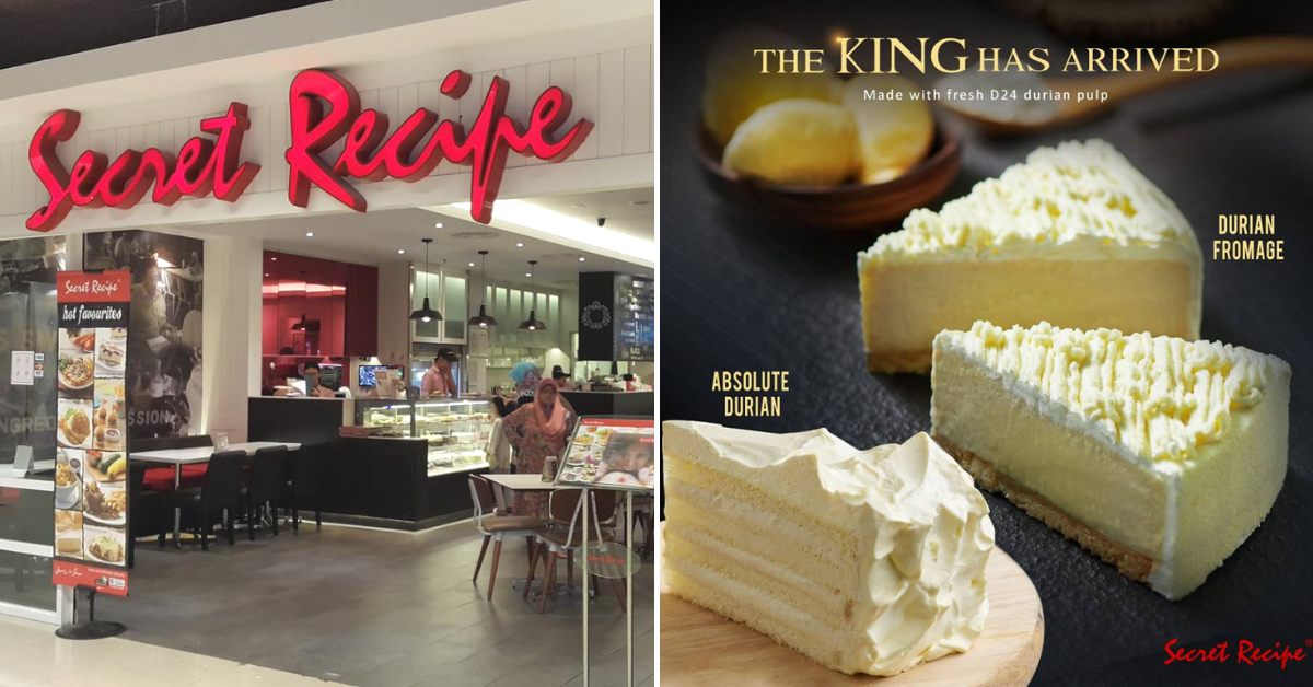 Breaking: Secret Recipe Has Launched D24 Durian Cakes - Foodie