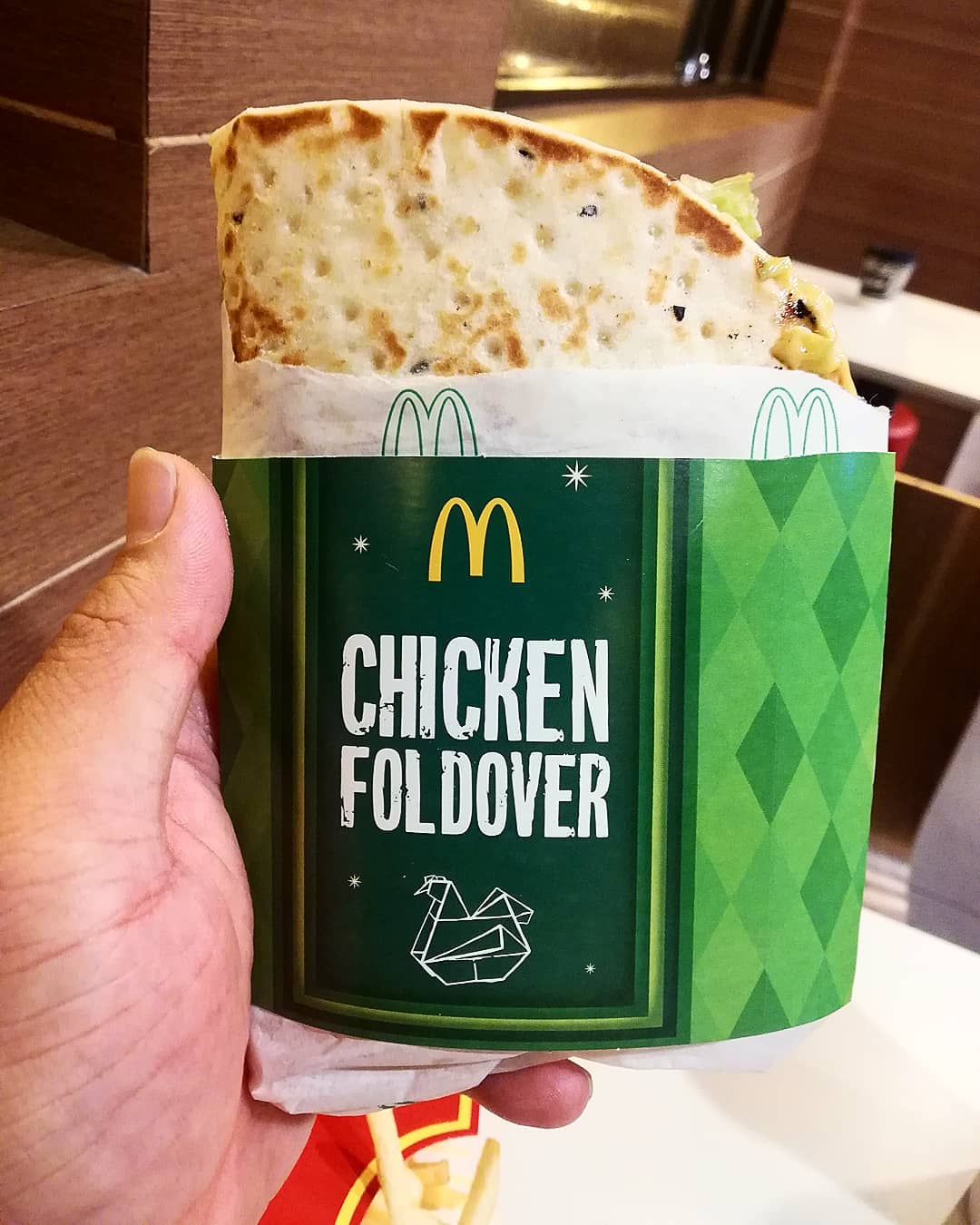 mcd buy 1 free 1 chicken foldover & durian McFlurry