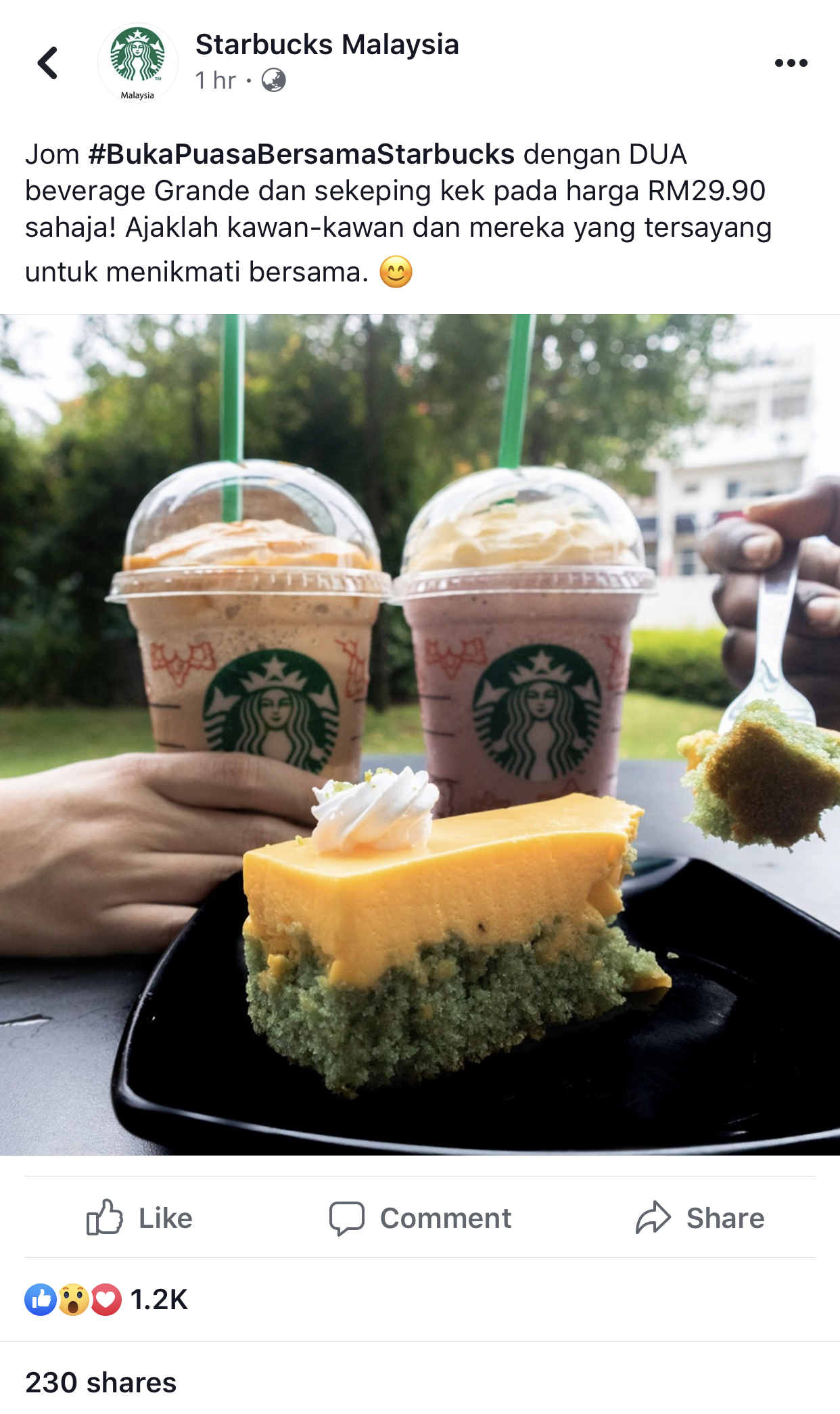 Best Menu Starbucks Malaysia