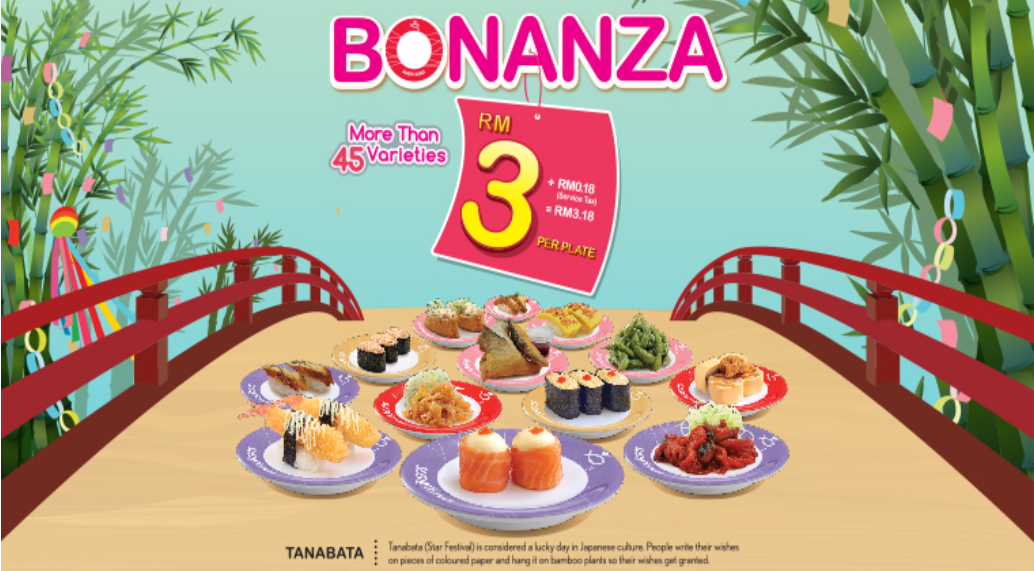 Bonanza sushi king 2022