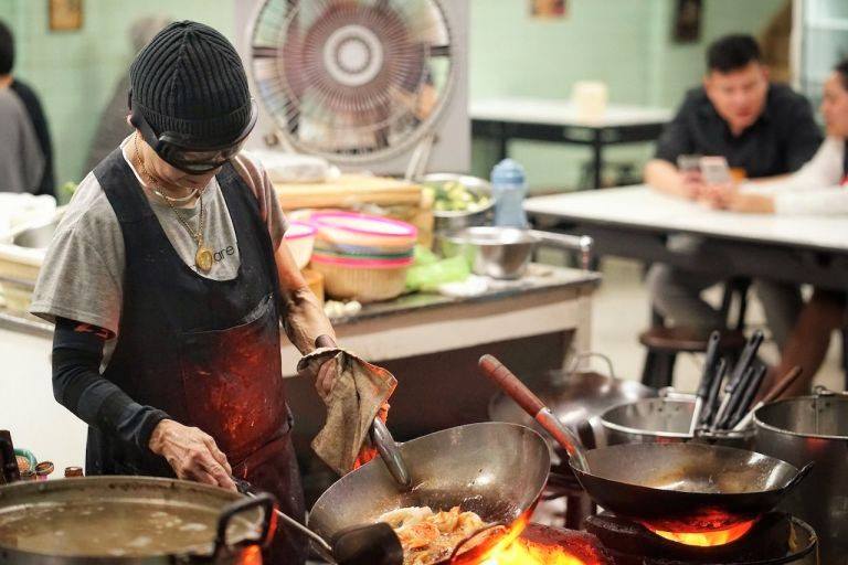 Jay Fai with a Michelin star, featured on Netflix, and a Street Food Legend