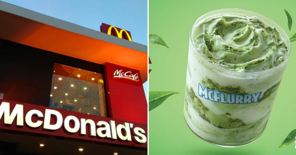 McDonald's Green Tea McFlurry Is Back! Foodie
