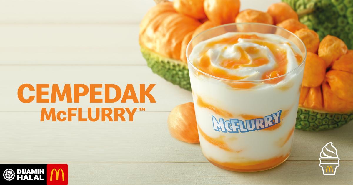 Cempedak McFlurry in McDonald's