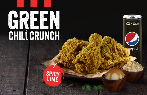 Kfc Green Chili Crunch Now Available In Stores Nationwide Johor Foodie