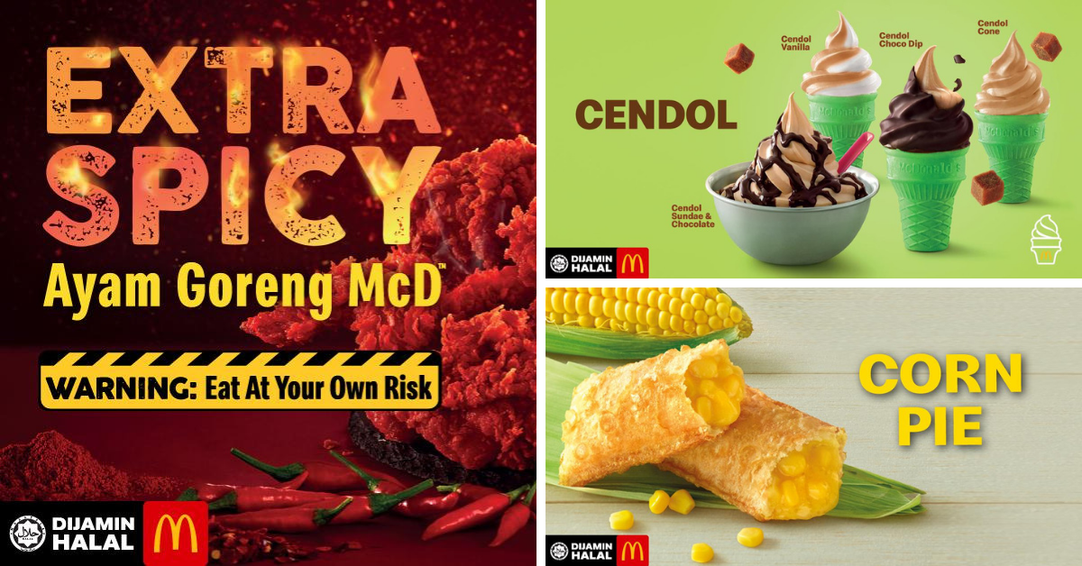 3x Spicier Ayam Goreng Cempedak Mcflurry Cendol Flavoured Desserts And More Mcdonald S