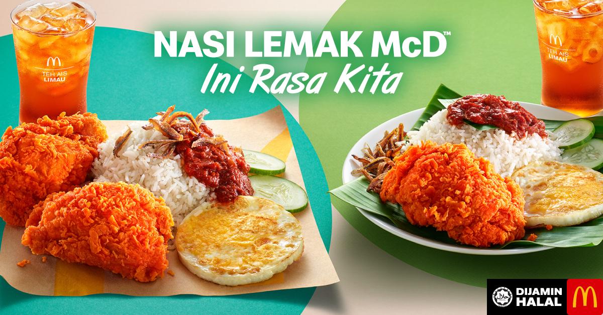 Nasi Lemak in McDonald's