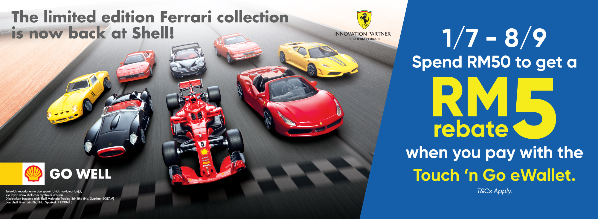 shell ferrari car collection 2019