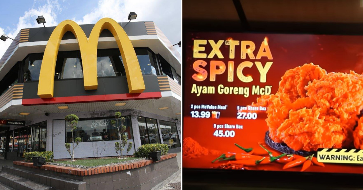 Mcdonald S Malaysia Rolls Out 3x Spicier Ayam Goreng Mcd At Shah Alam Outlet Foodie