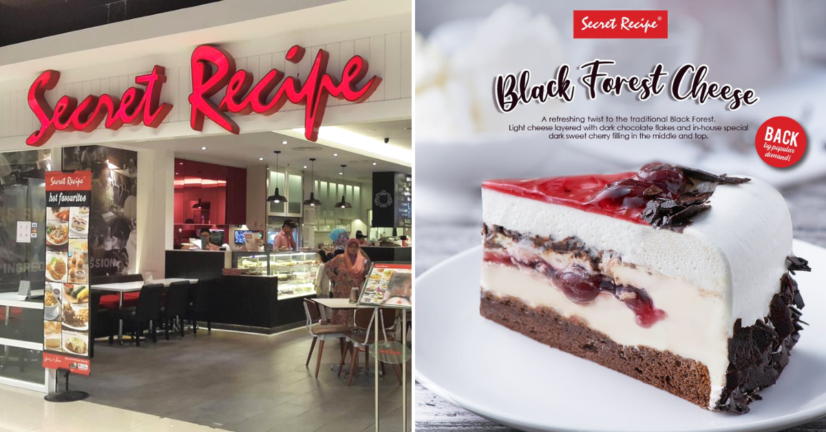 Secret Recipe The Popular Black Forest Cheesecake Is Finally Back Foodie