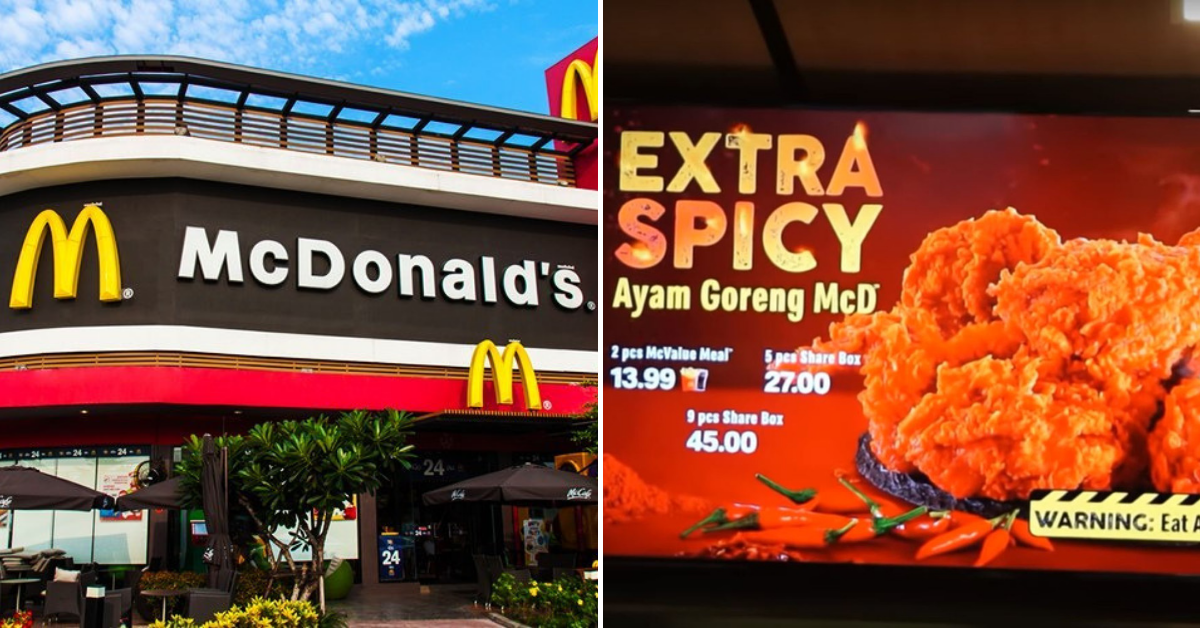 Ayam goreng mcd price