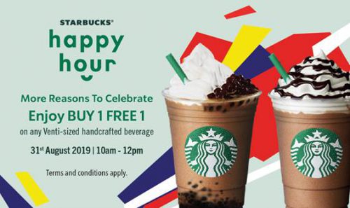 Starbucks Merdeka Promo