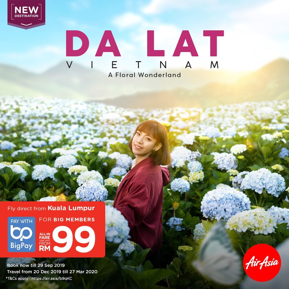 AirAsia flights to Da Lat