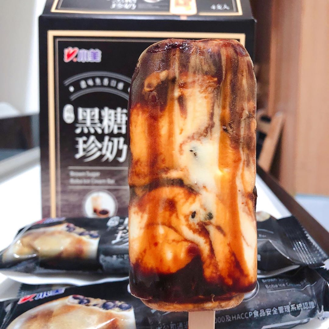 Brown Sugar Boba Ice Cream Bar Only Available In 7-Eleven Johor.