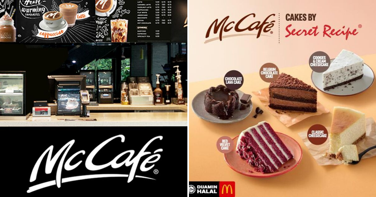 New In Mccafe Malaysia Now Serves Cakes By Secret Recipe Foodie