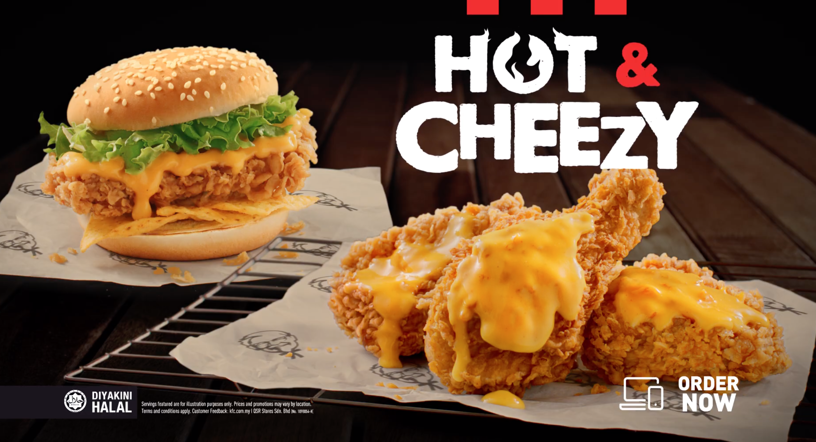 KFC Malaysia Brings Back Hot & Cheezy Series That's ...
