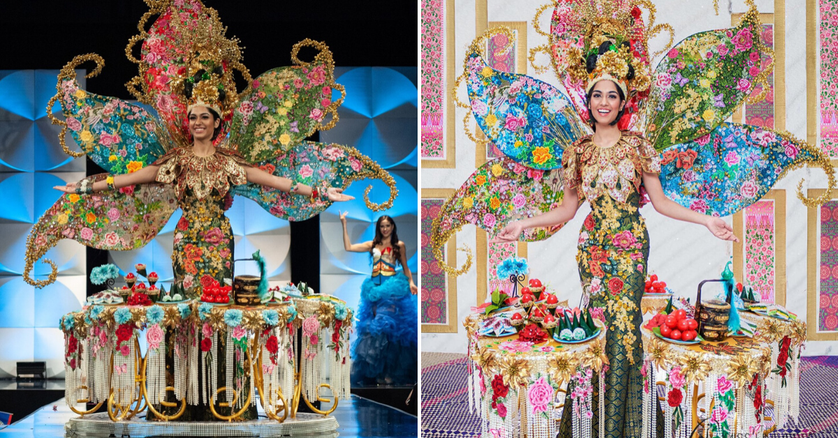 Malaysian wins Best National Costume at Miss Universe 2019