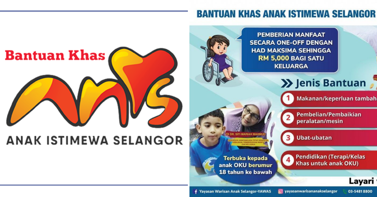 ANIS Selangor Cara Memohon Bantuan Anak Istimewa Selangor  Foodie